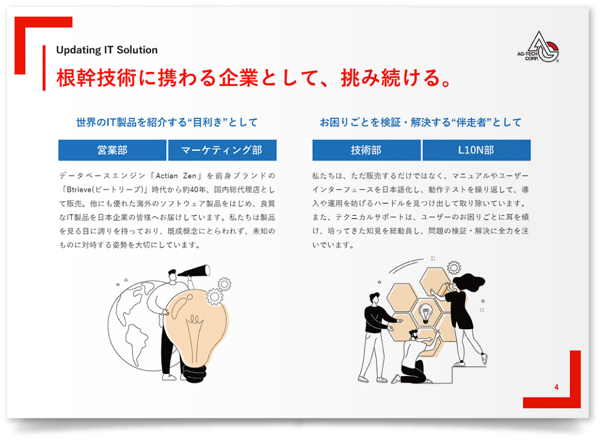 株式会社エージーテック様・PowerPoint