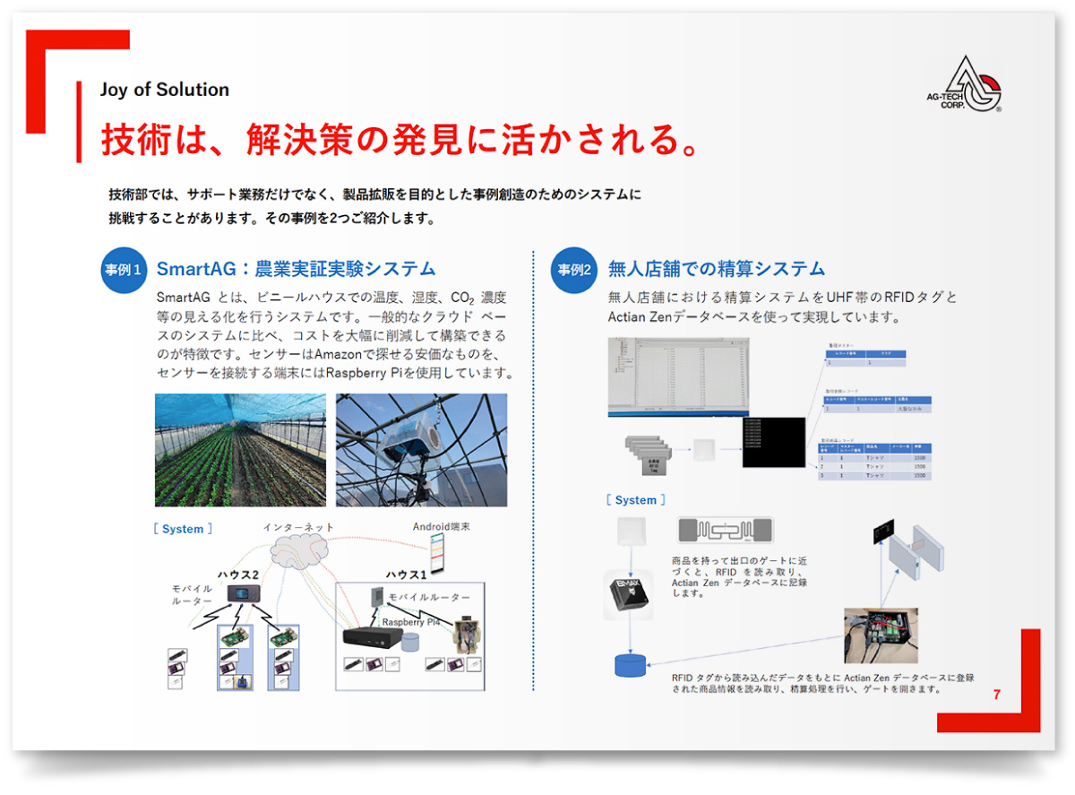 株式会社エージーテック様・PowerPoint