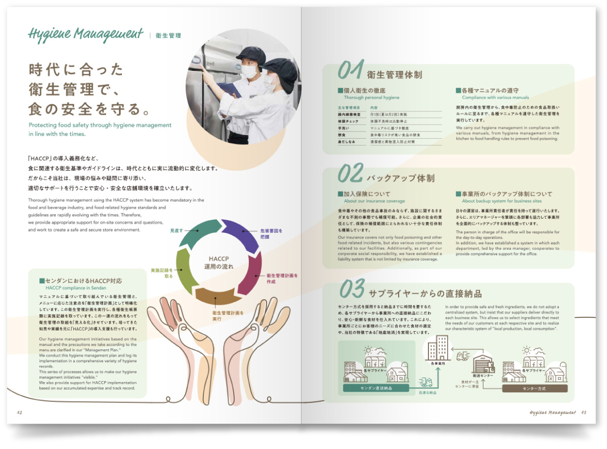 株式会社センダン様・会社案内