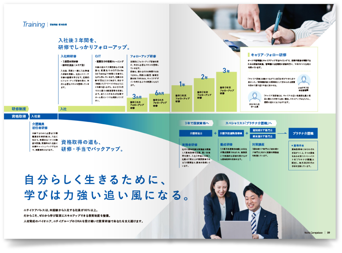 株式会社ニチイケアパレス様・採用案内