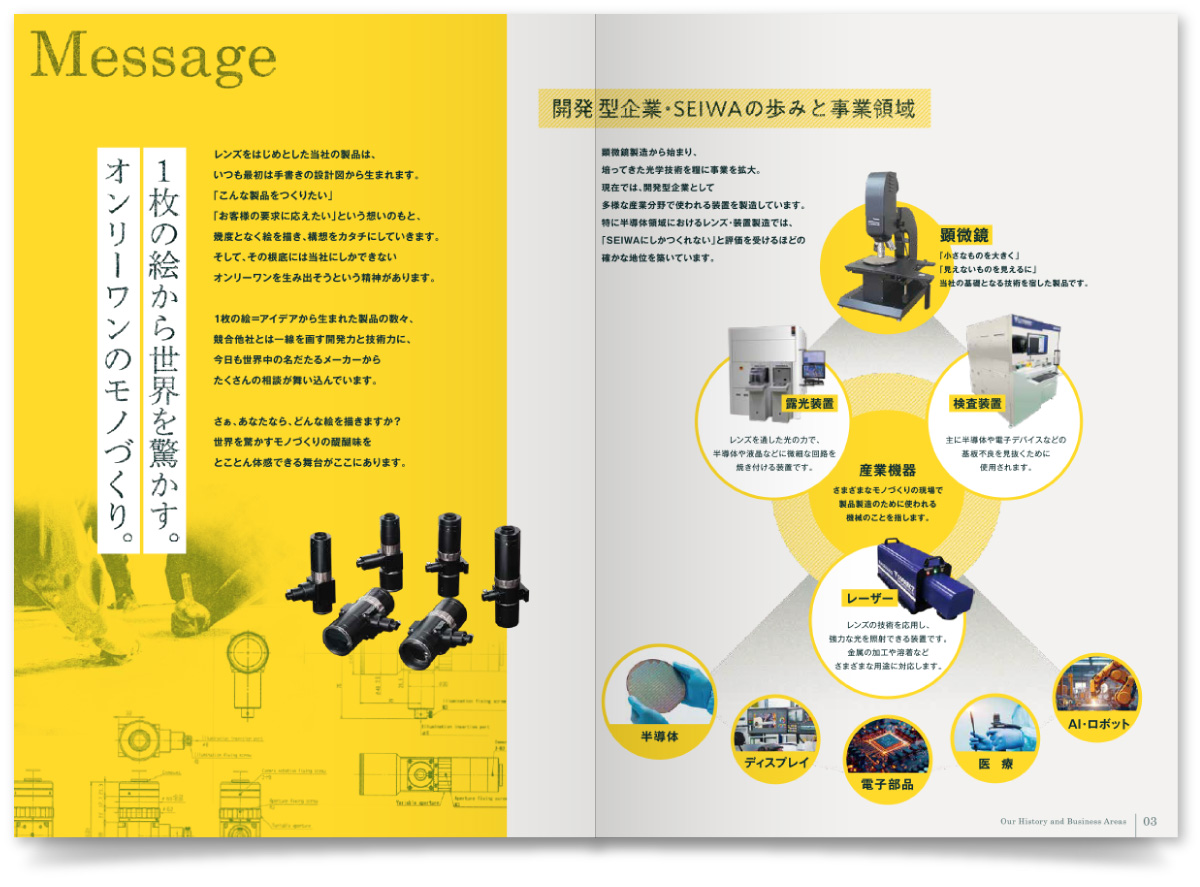 株式会社清和光学製作所様・採用案内